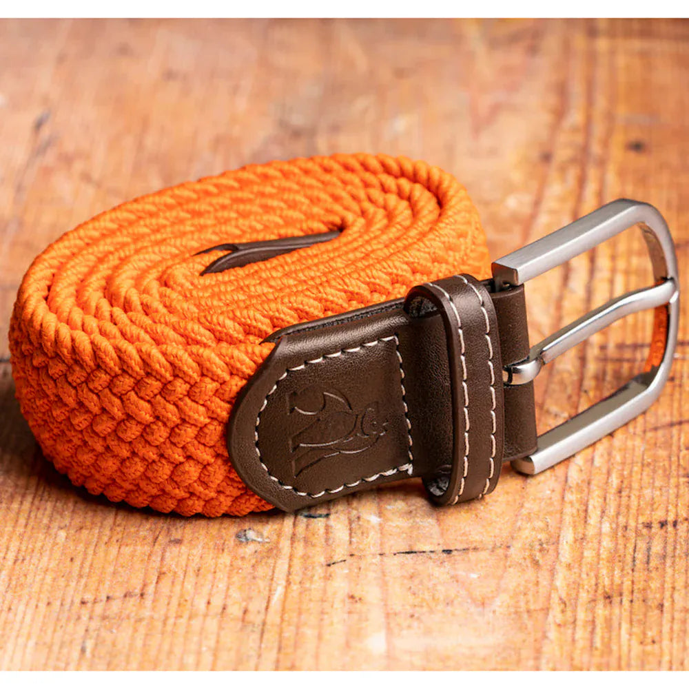 Swole Panda Belts Woven Belt - Tangerine Orange