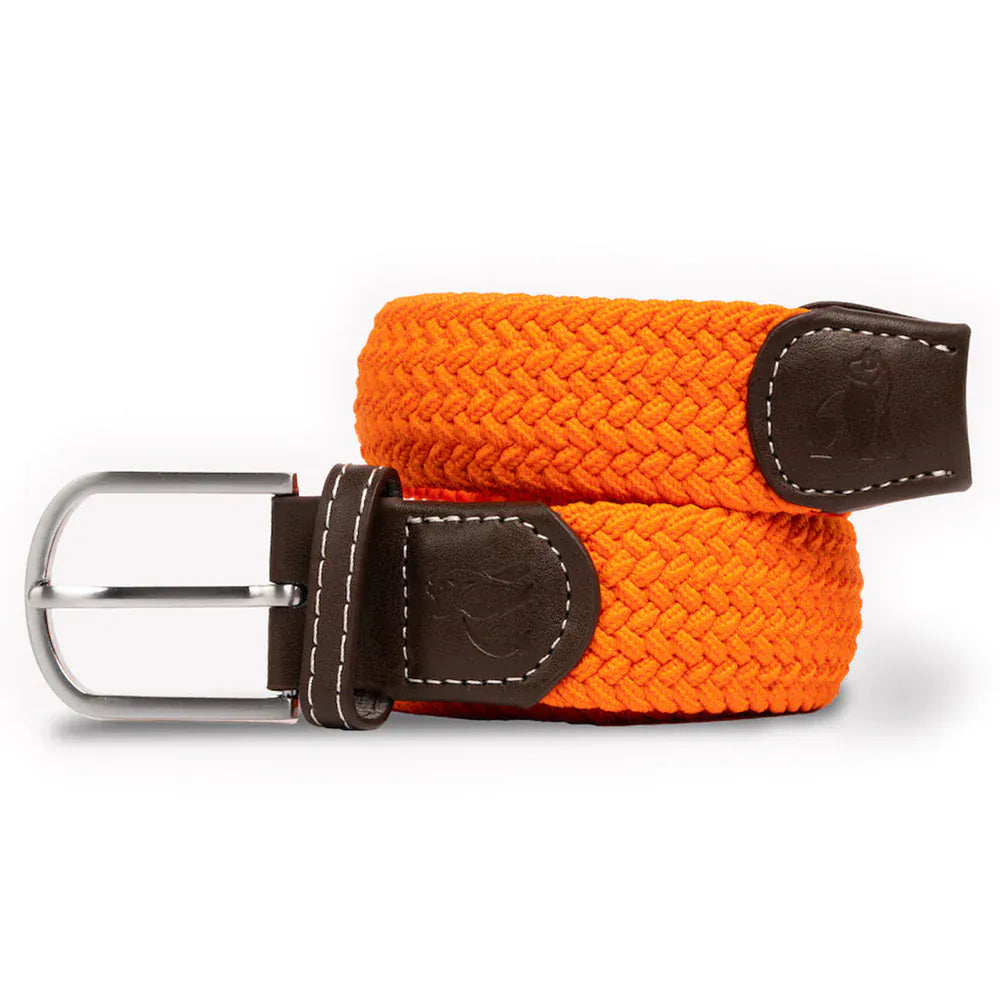 Swole Panda Belts Woven Belt - Tangerine Orange