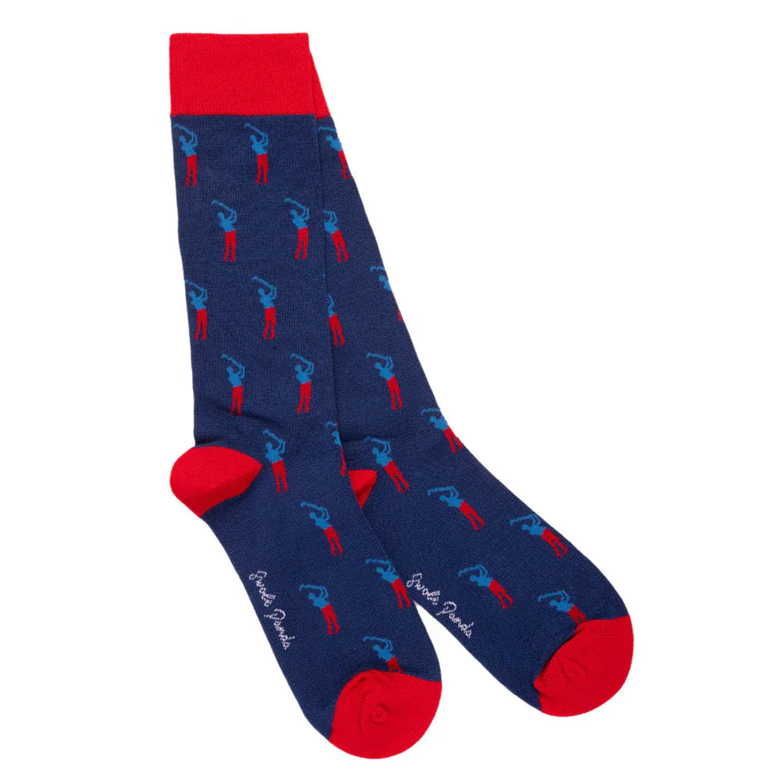 Swole Panda Golfer Bamboo Socks 7-11