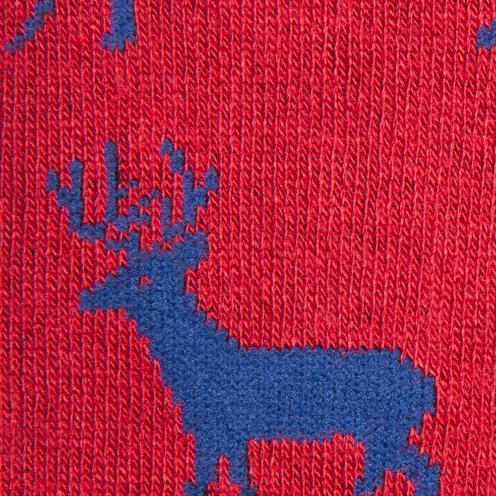 Swole Panda Mens Socks Red Stag Bamboo Socks