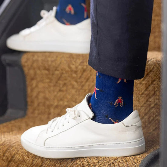 Swole Panda Mens Socks SIZE UK 7-11 (US 8-12/EU 40-47) Weight Lifter Bamboo Socks