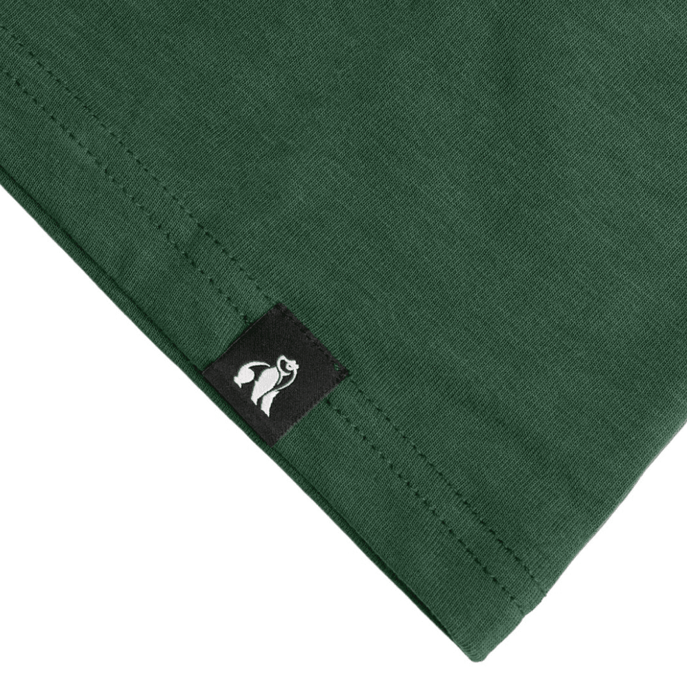 Swole Panda Mens T-Shirts Refibra T-Shirt in Dark Green