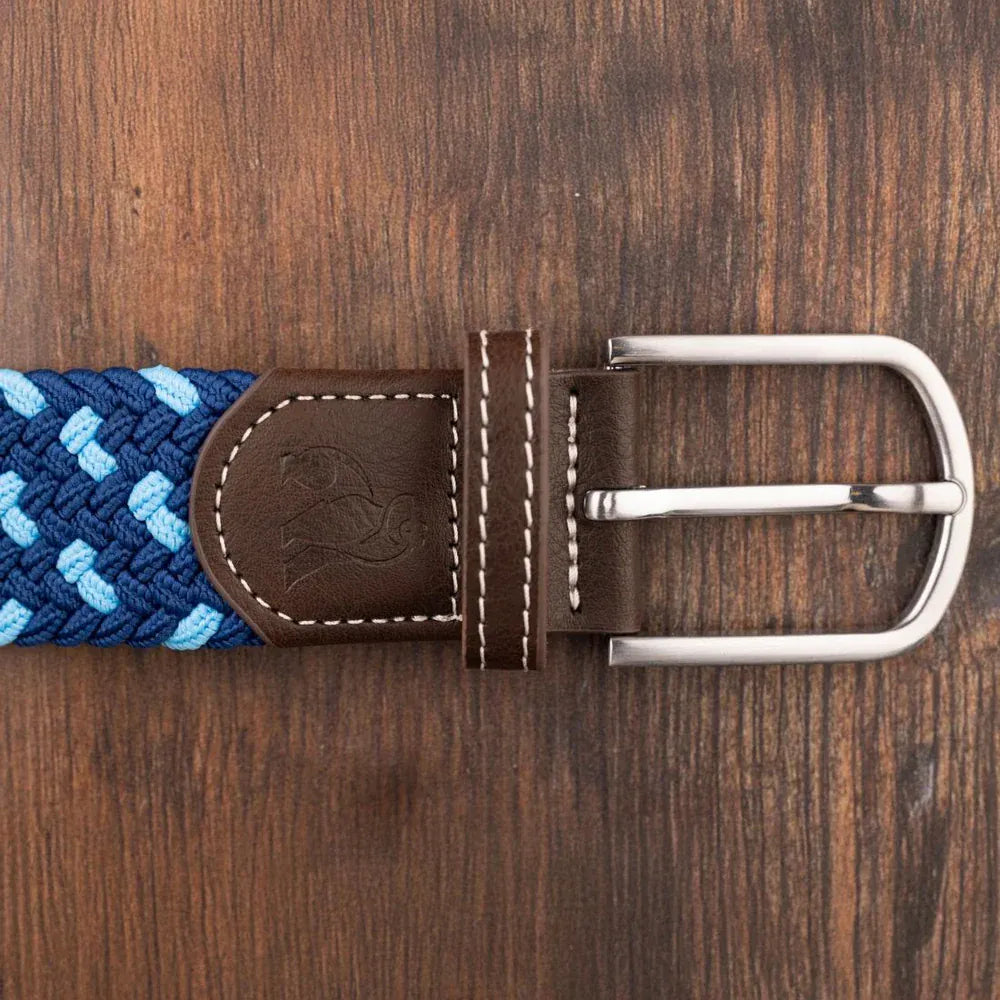 Swole Panda Navy Blue Spot Woven Belt