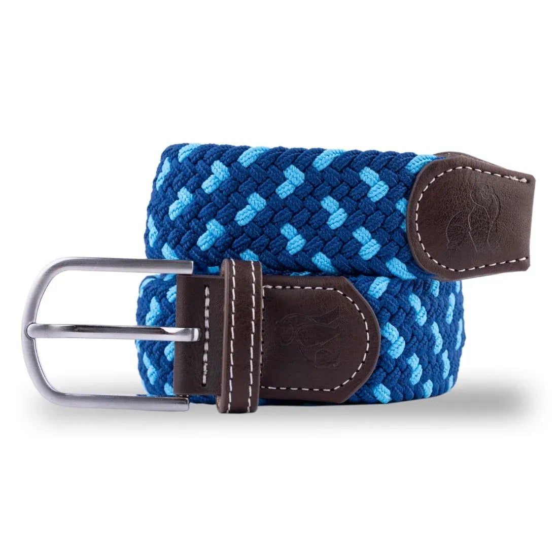 Swole Panda Navy Blue Spot Woven Belt