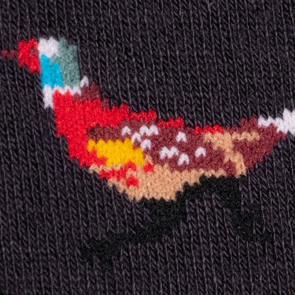 Swole Panda Pheasant Bamboo Socks 7-11