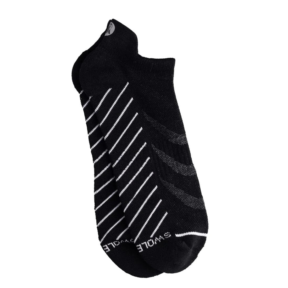 Swole Panda Socks Black Performance Trainer Socks