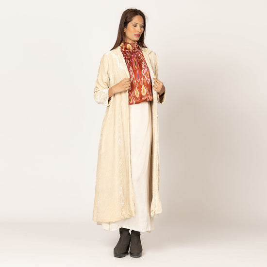 TANAVANA Coat Leola Off-White Coat