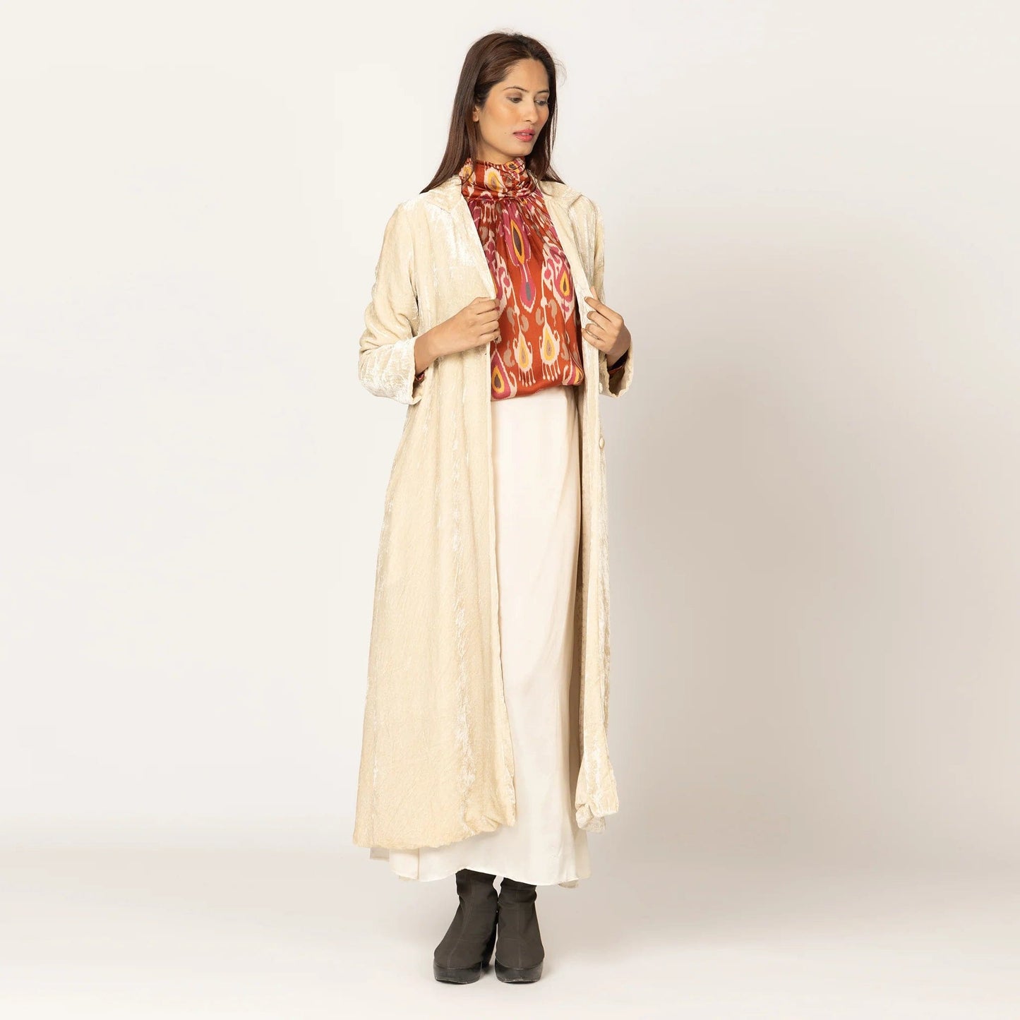 TANAVANA Coat Leola Off-White Coat