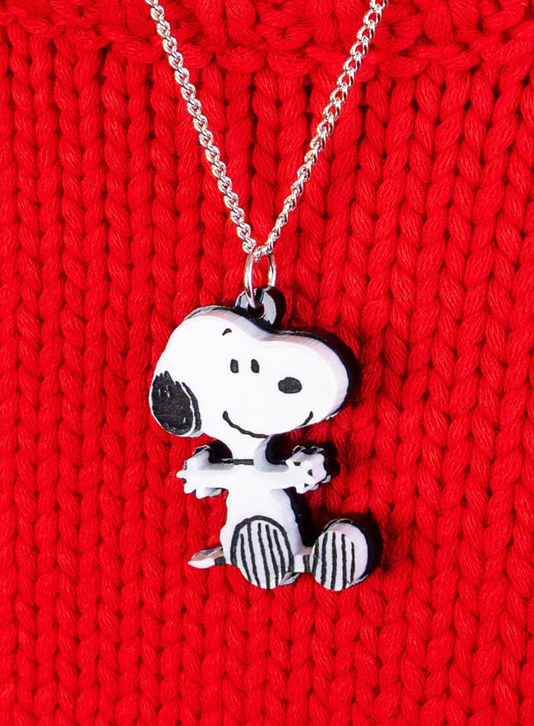 Tatty Devine Jewellery Snoopy Hug Pendant Necklace