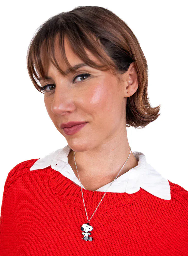 Tatty Devine Jewellery Snoopy Hug Pendant Necklace