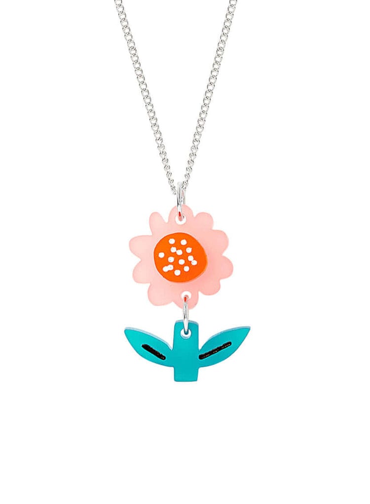 Tatty Devine Jewellery Springtime Flower Pendant Necklace