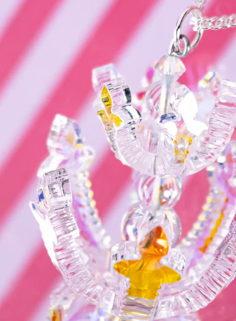Tatty Devine Necklaces Chandelier Pendant - Iridescent