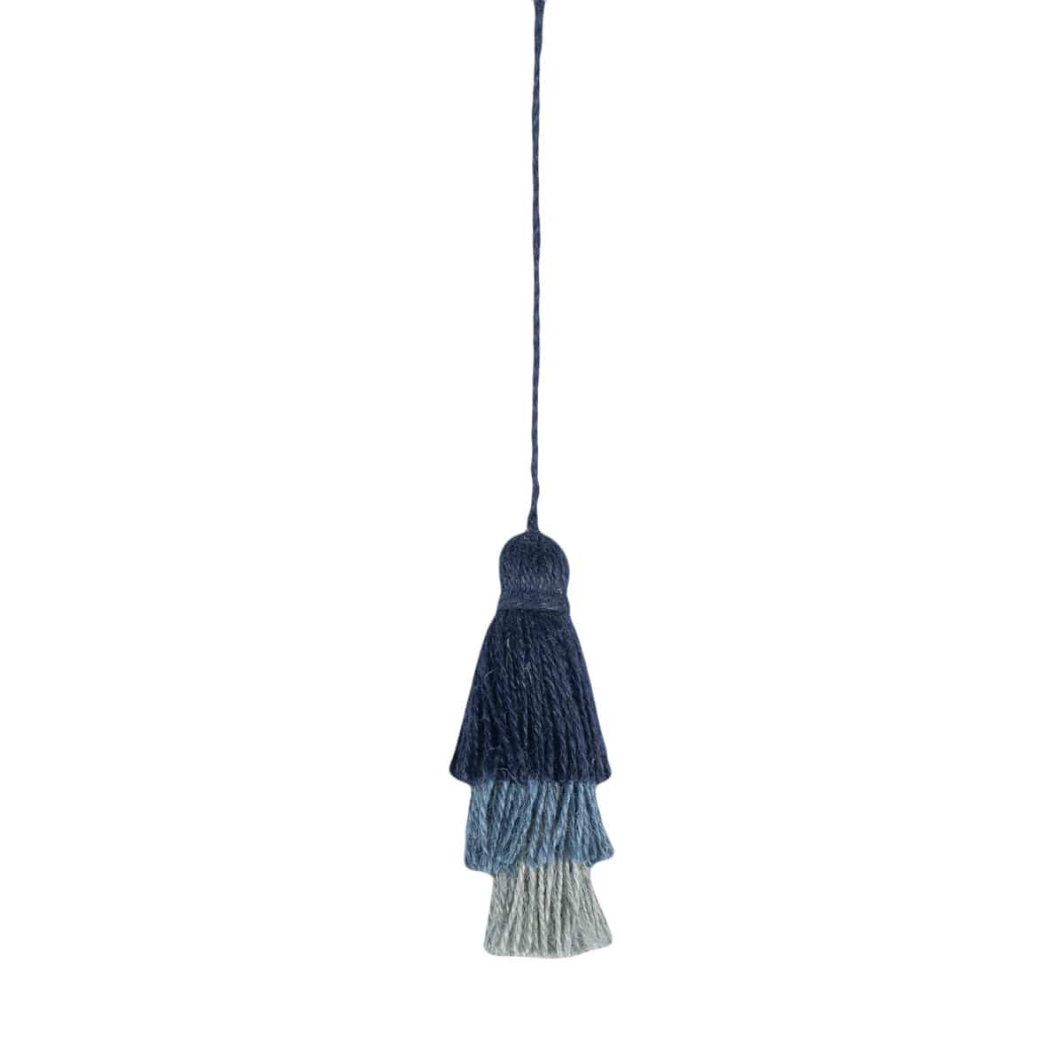 The Braided Rug Keyrings Double Tassel