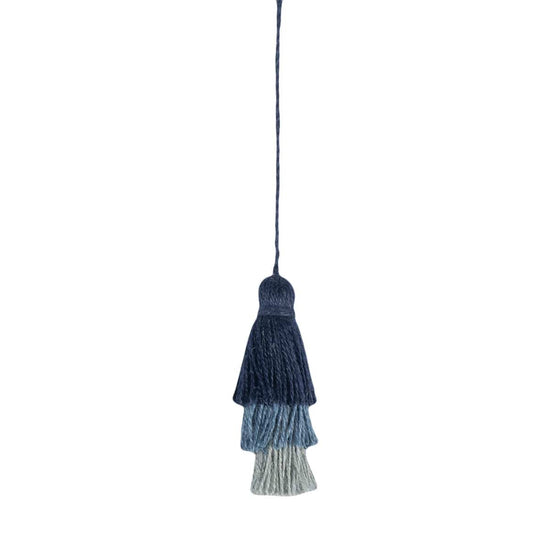 The Braided Rug Keyrings Double Tassel