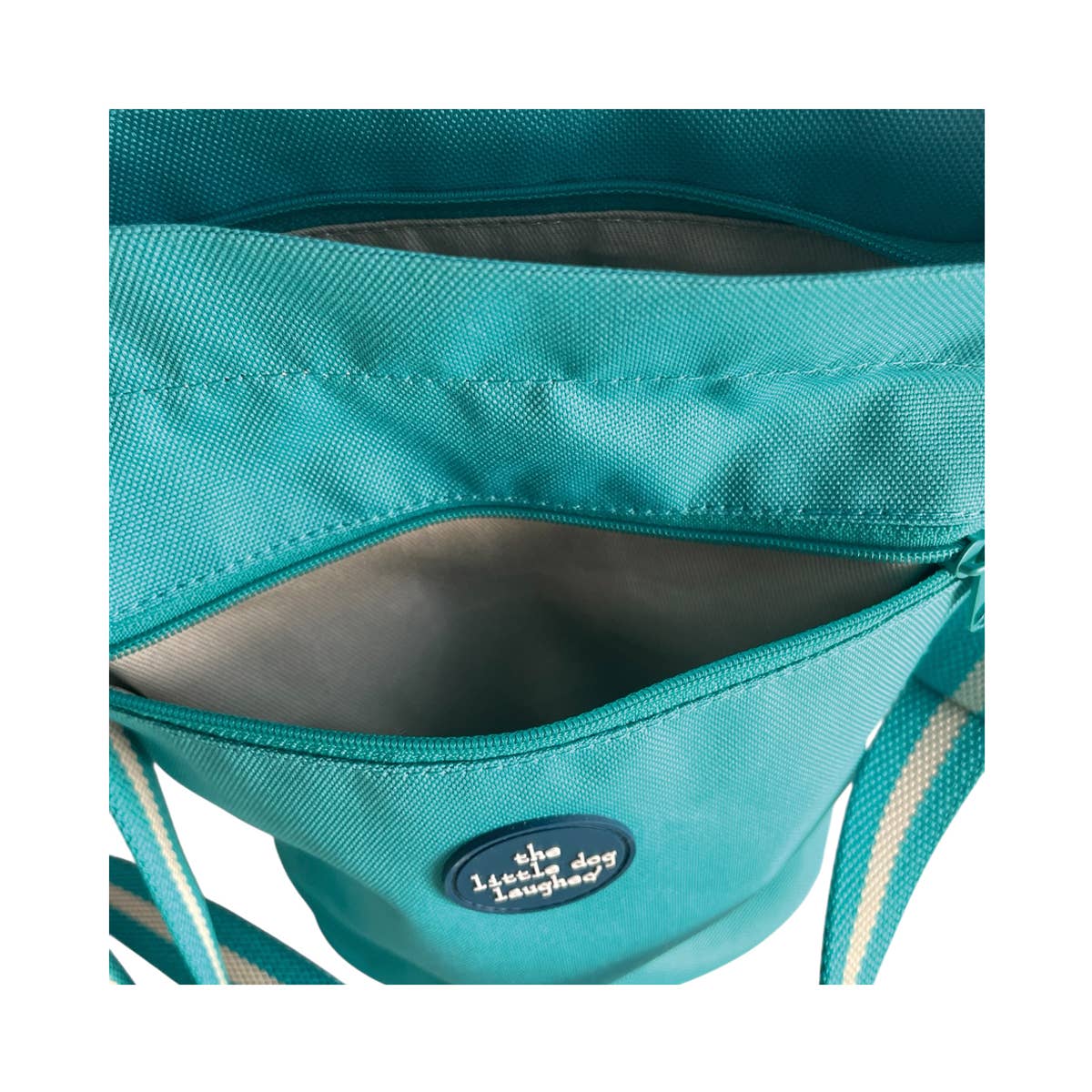 The Little Dog Laughed Dog Walking Bag |  Light Teal | Highly Commended GotY2025