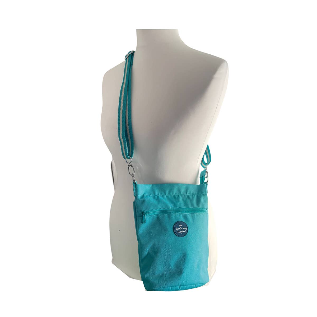 The Little Dog Laughed Dog Walking Bag |  Light Teal | Highly Commended GotY2025