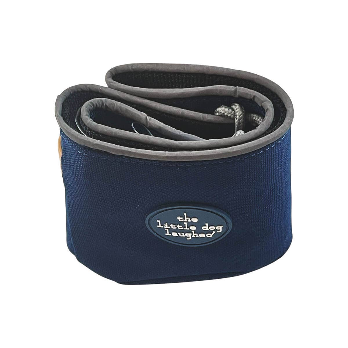 The Little Dog Laughed Folding Travel Bowl | Navy | WINNERS GotY2026