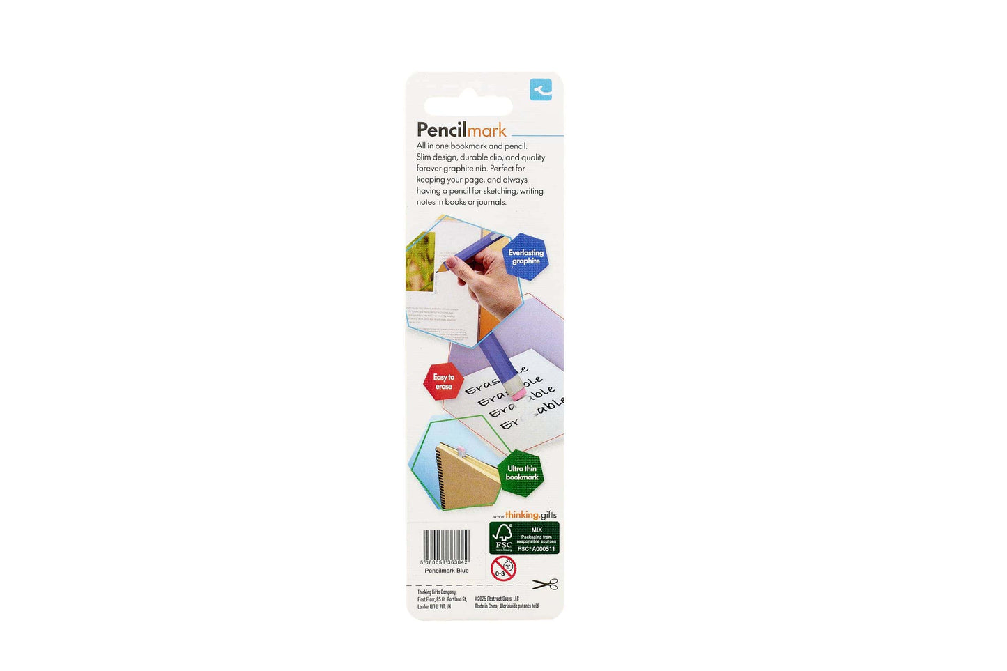 Thinking Gifts Company Ltd (UK) Everlasting PencilMark - Blue