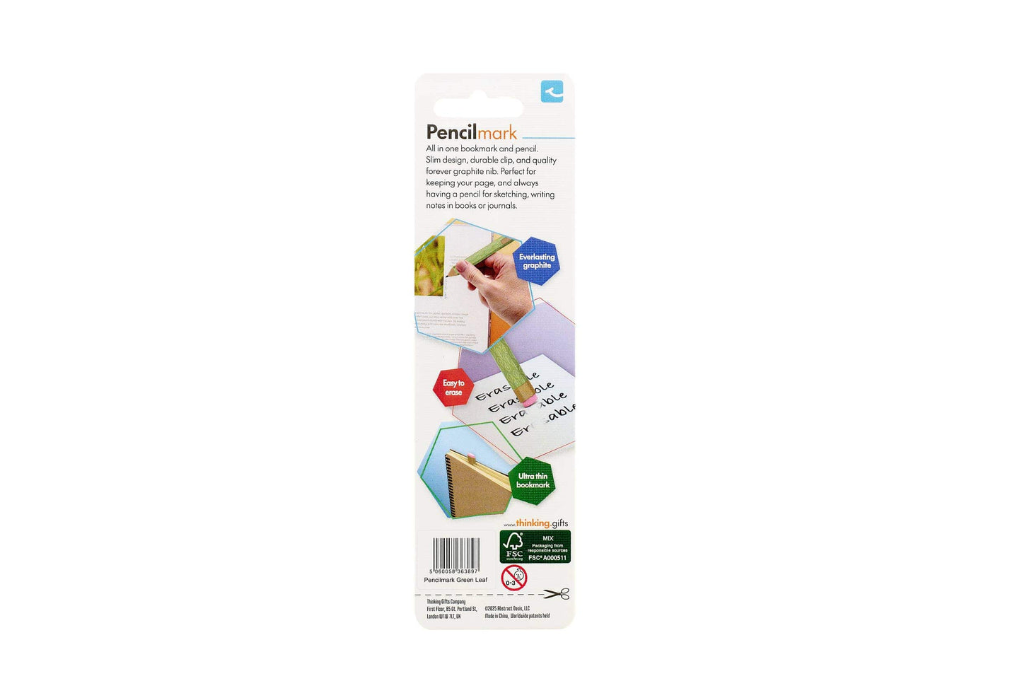 Thinking Gifts Company Ltd (UK) Everlasting PencilMark - Green Leaf