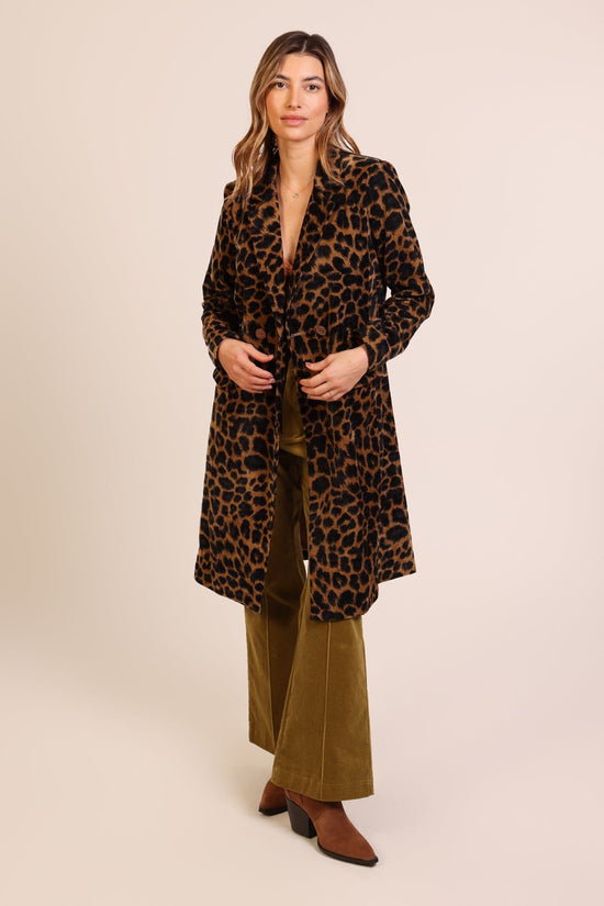 Traffic People Coats Anarchy Coat in Leopard Print