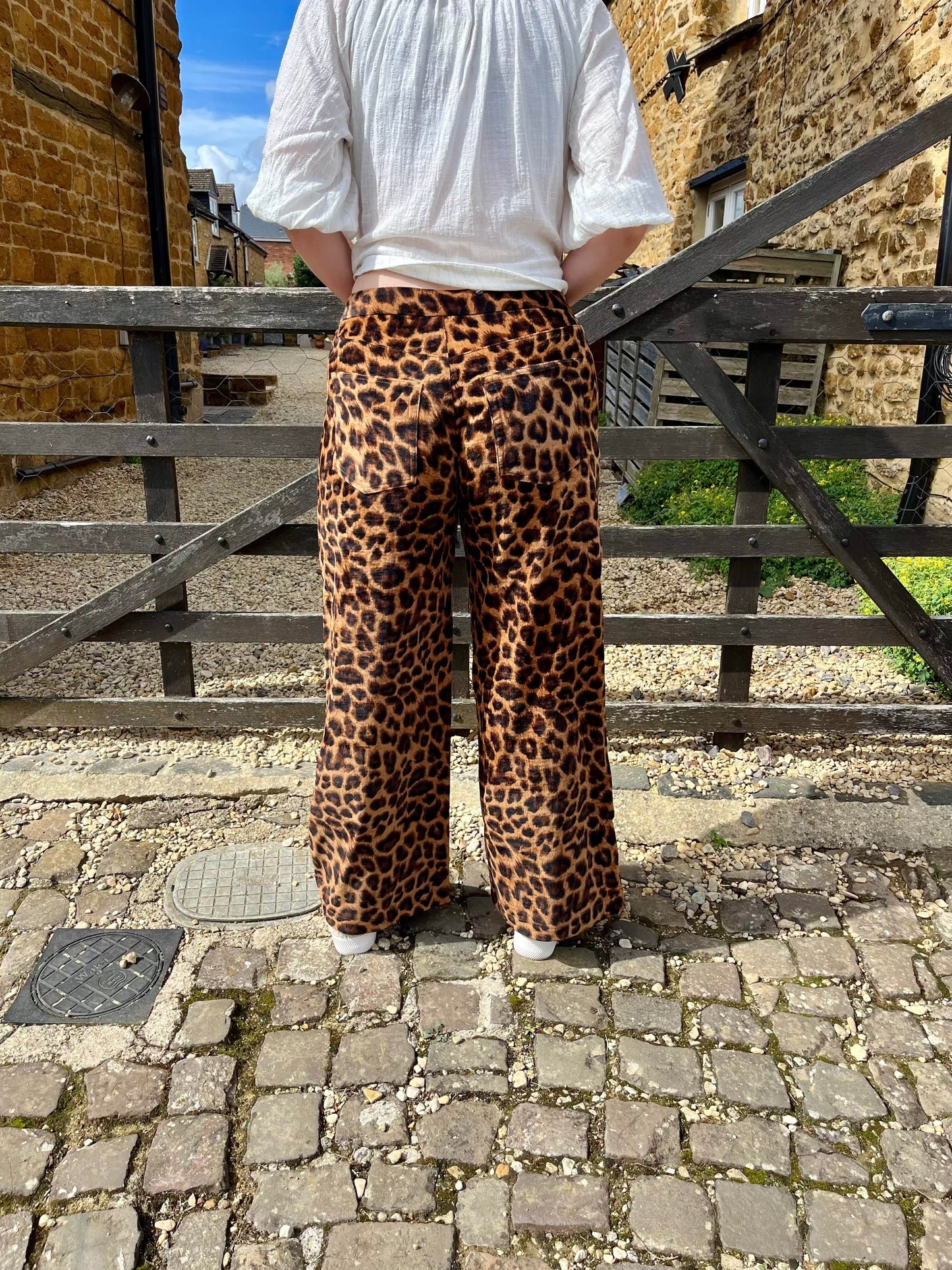 Traffic People Trousers Lulu Trousers in Leopard Print