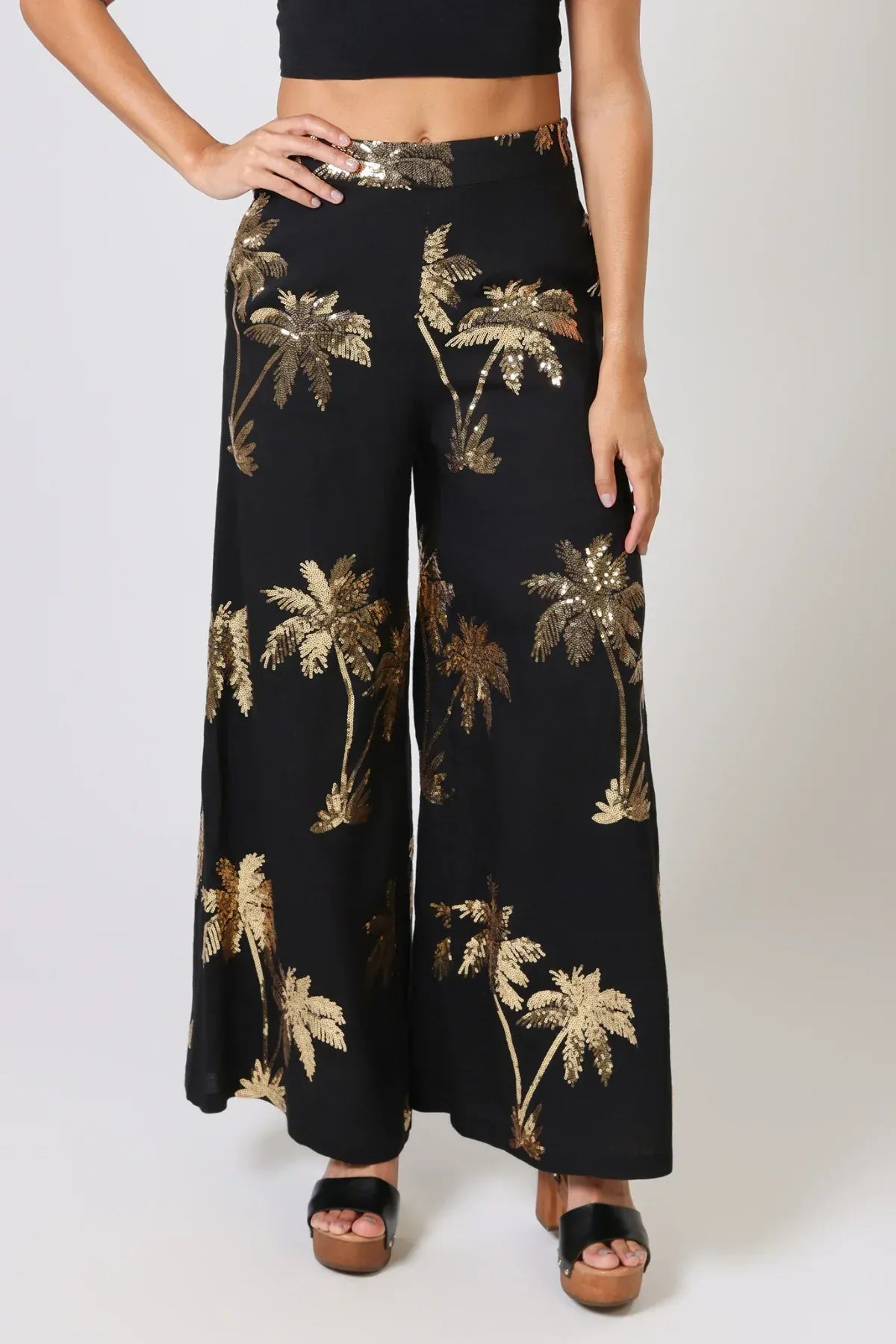 Traffic People Trousers Palms of Gold Rene Trousers