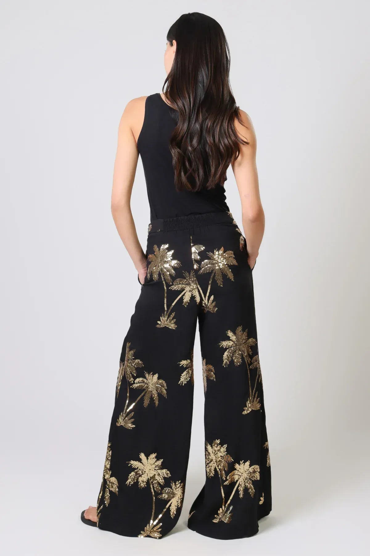 Traffic People Trousers Palms of Gold Rene Trousers