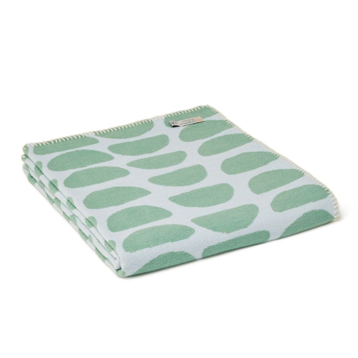 TweedMill Blankets Half Moon Green Blanket