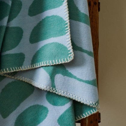 TweedMill Blankets Half Moon Green Blanket