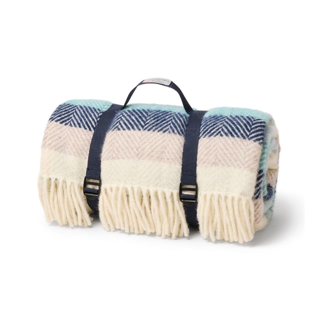 TweedMill Picnic Bag Polo Picnic Rug - Seashore Stripe