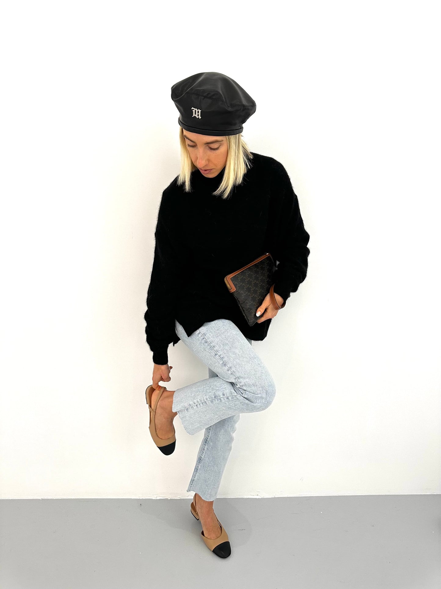 TWINS The Label Greeley Luxe Knit in Black