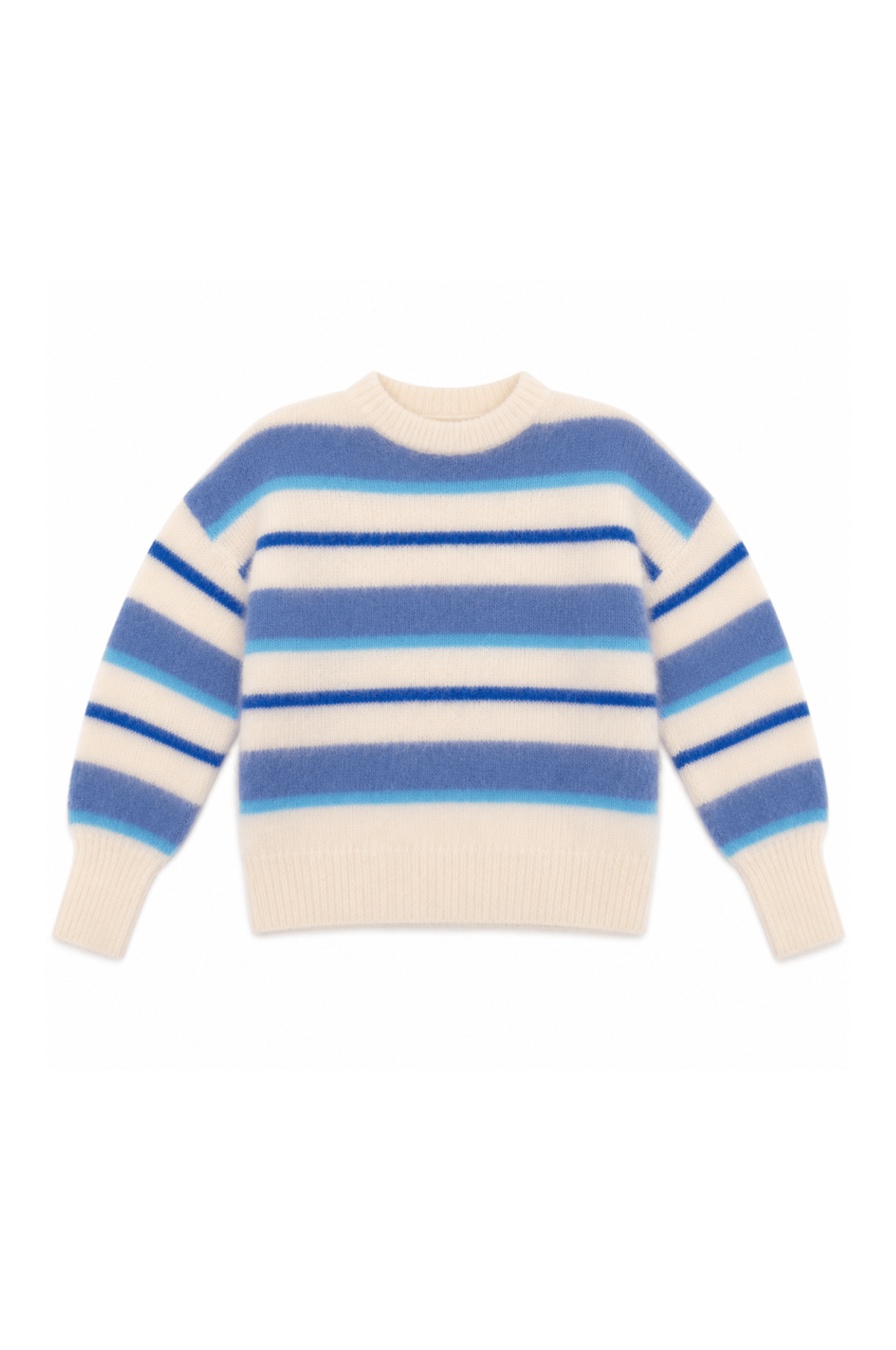 TWINS The Label Knitwear Kale Knit in Ice and Blue
