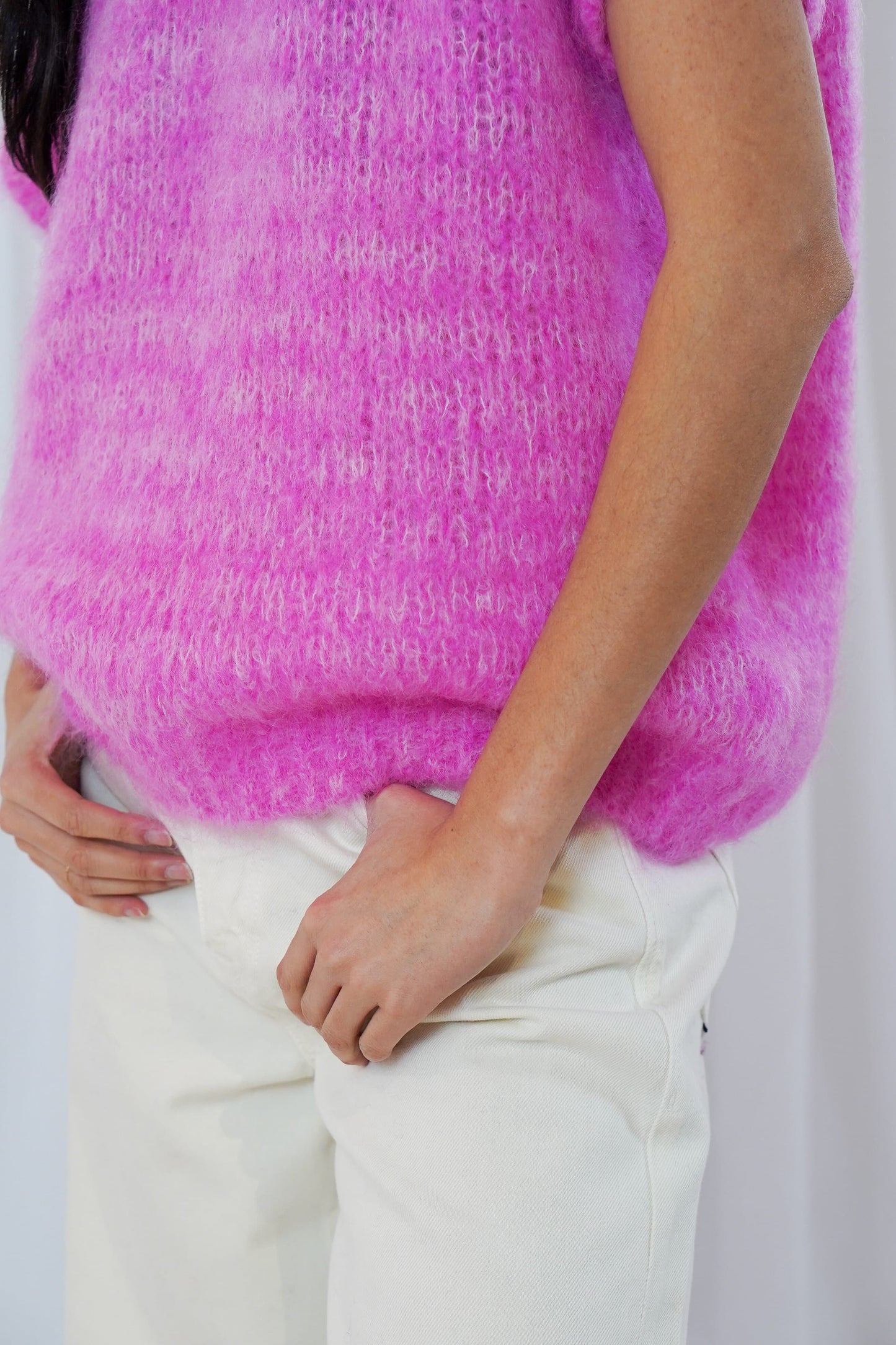 TWINS The Label Knitwear Kanoa Knit in Neon Pink