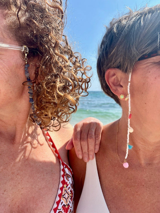 Unchained Society Eyewear Accessories Seashell Charm Glasses Chain