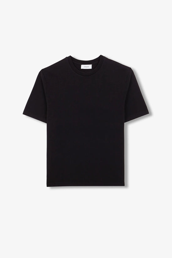 Unfeigned Mens T-Shirts Classic Tee in Caviar