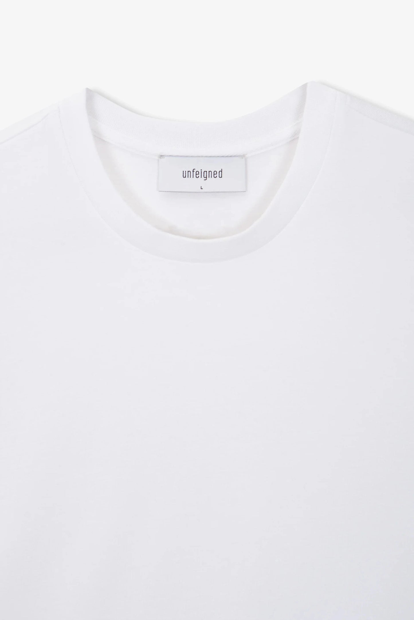 Unfeigned Mens T-Shirts Essential White Tee