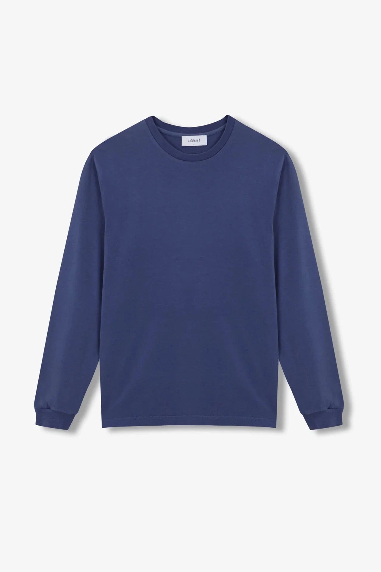 Unfeigned Mens T-Shirts SIZE MEDIUM Cobalt Blue Long Sleeve Tee