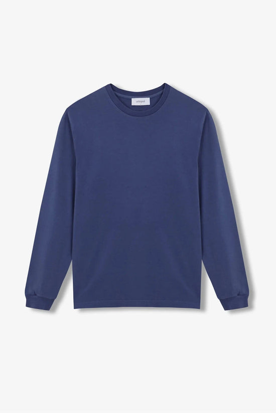 Unfeigned Mens T-Shirts SIZE MEDIUM Cobalt Blue Long Sleeve Tee