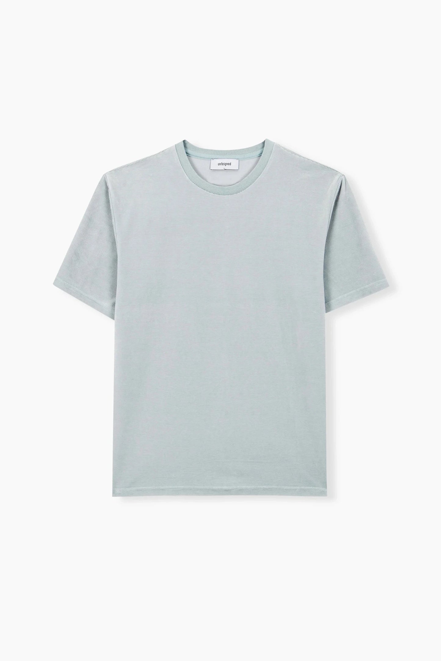 Unfeigned Mens T-Shirts Sky Velour Tee