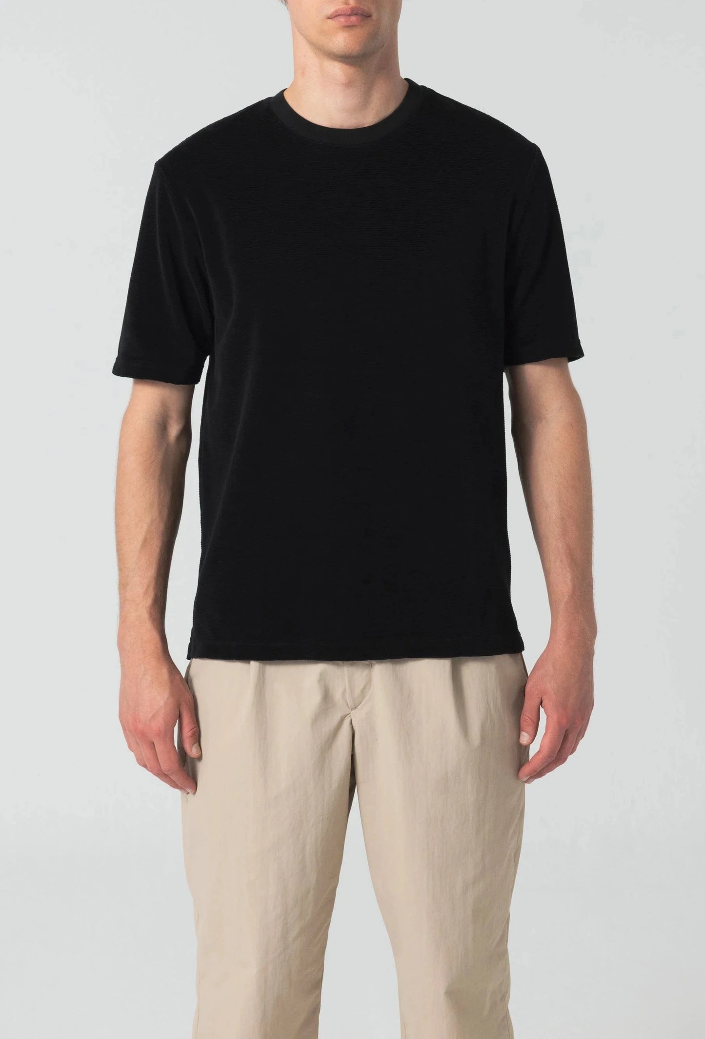 Unfeigned SALE Mens T-Shirts Velour Tee in Caviar
