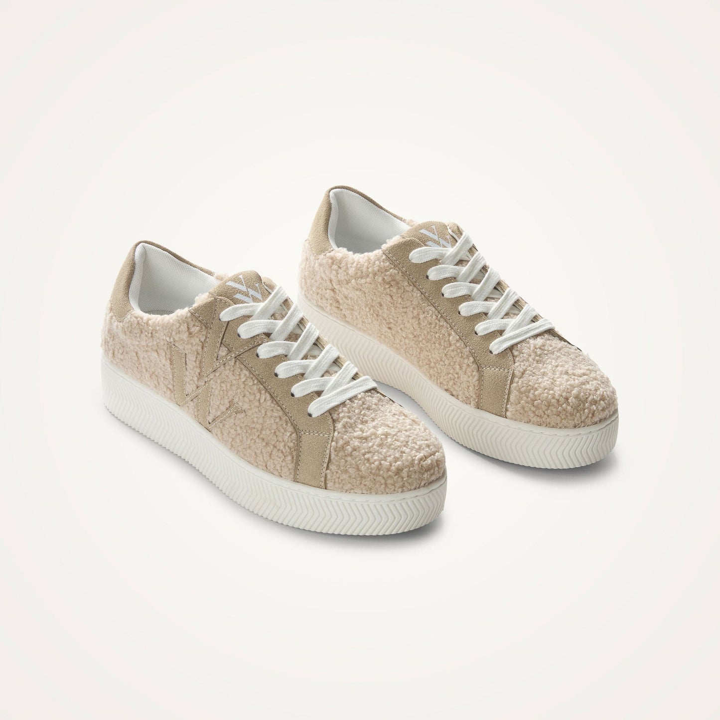 Vanessa Wu Footwear Mackenzie in Teddy Beige