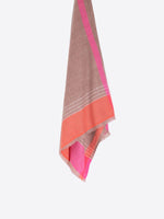 Striped Scarf Camel Neon