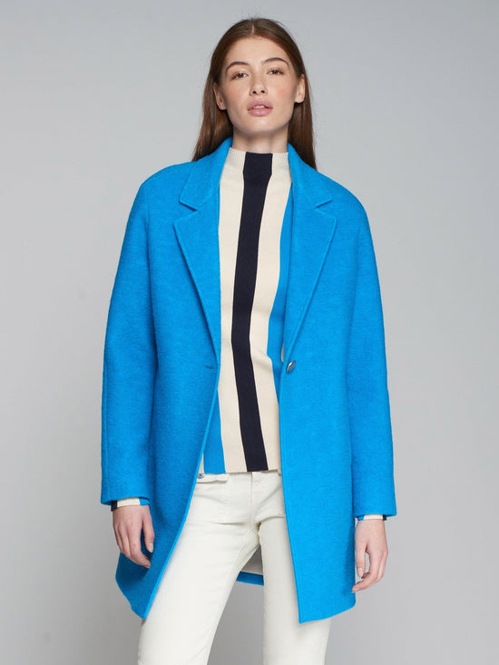 Vilagallo Coats Coat in Turquoise