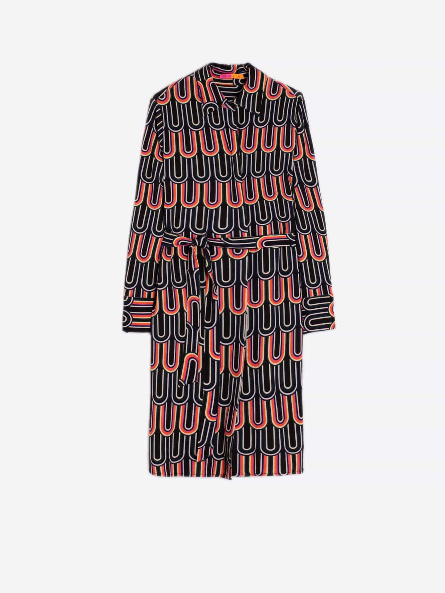 Vilagallo Dresses Geometric Dress in Autumn