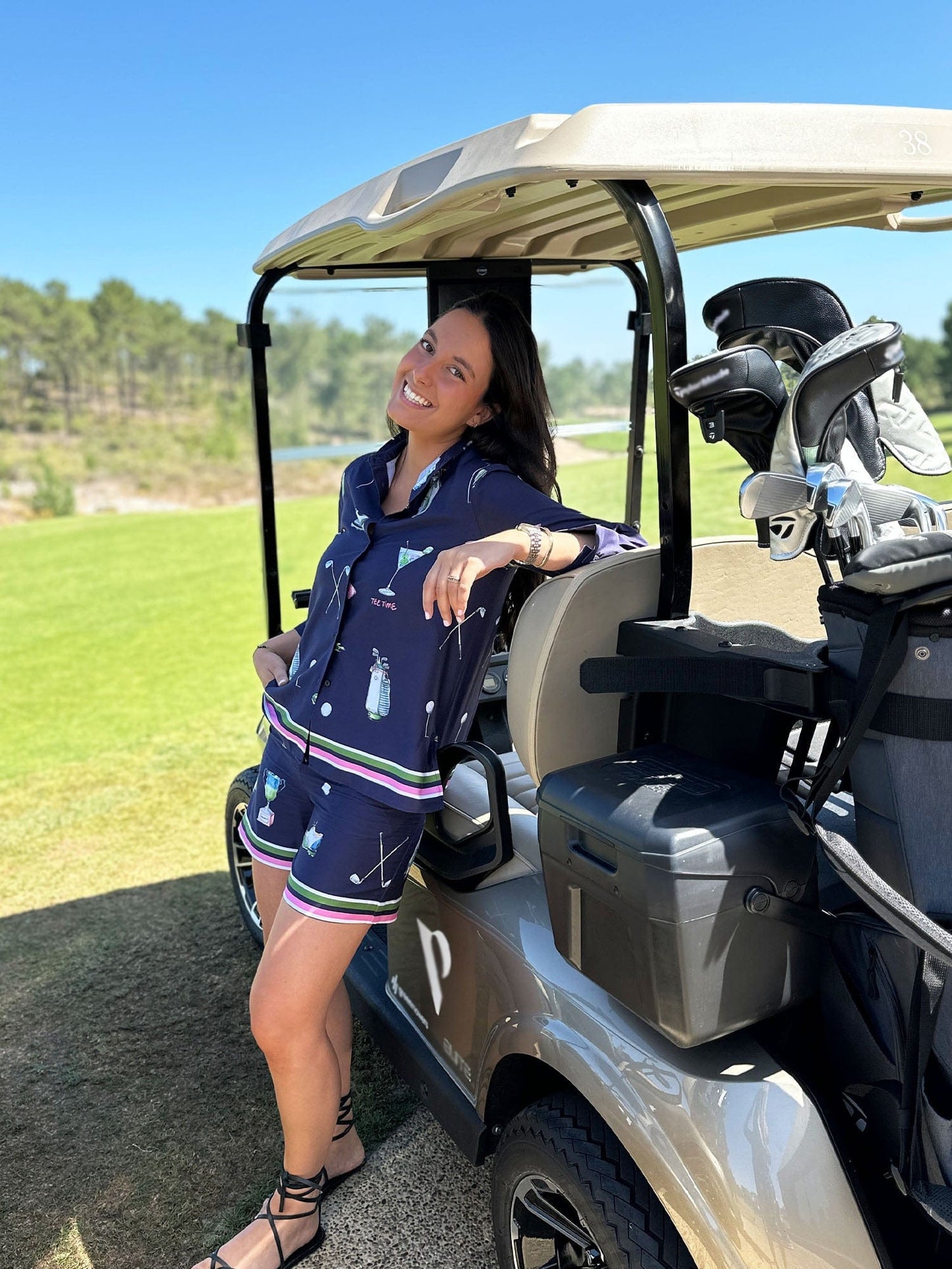 Vilagallo Shorts The Golf Par Tee Shorts