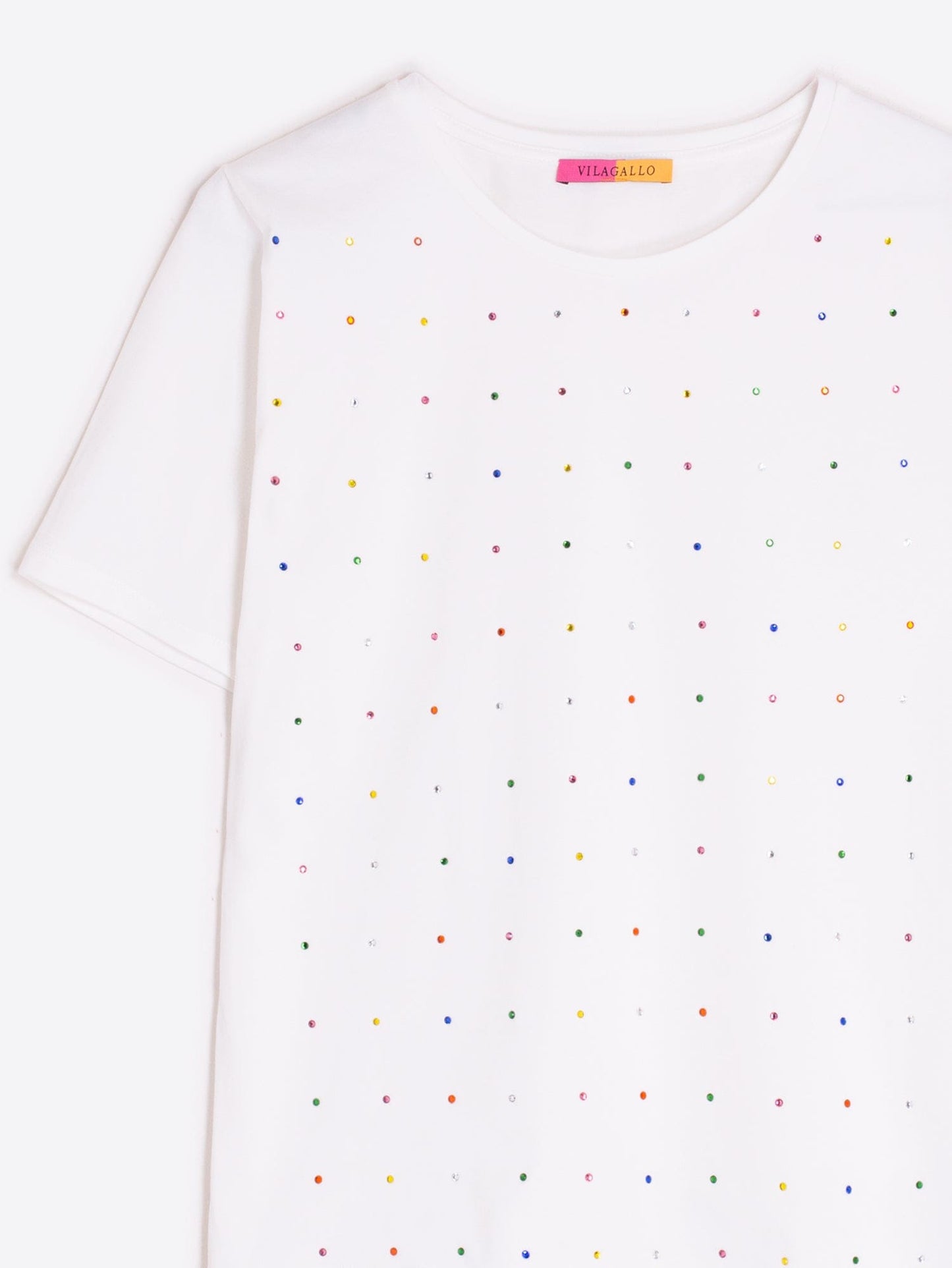 Vilagallo Tops The Confetti Luxe Tee