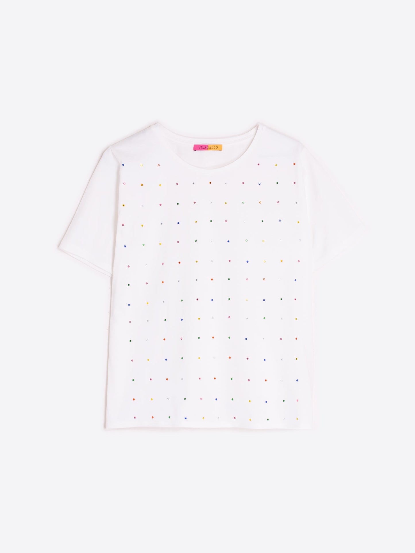 Vilagallo Tops The Confetti Luxe Tee