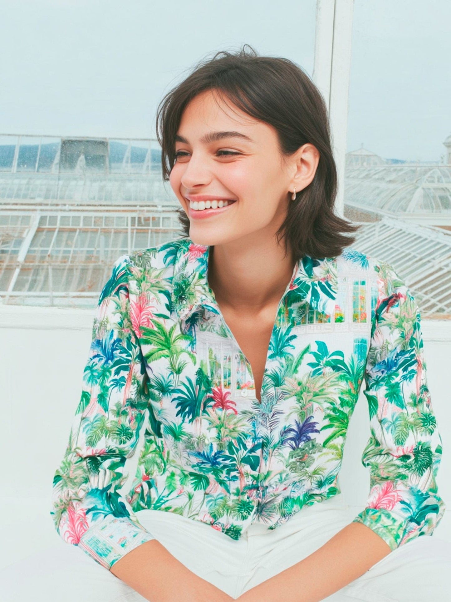 Vilagallo Tops The Tropical Daydream Shirt