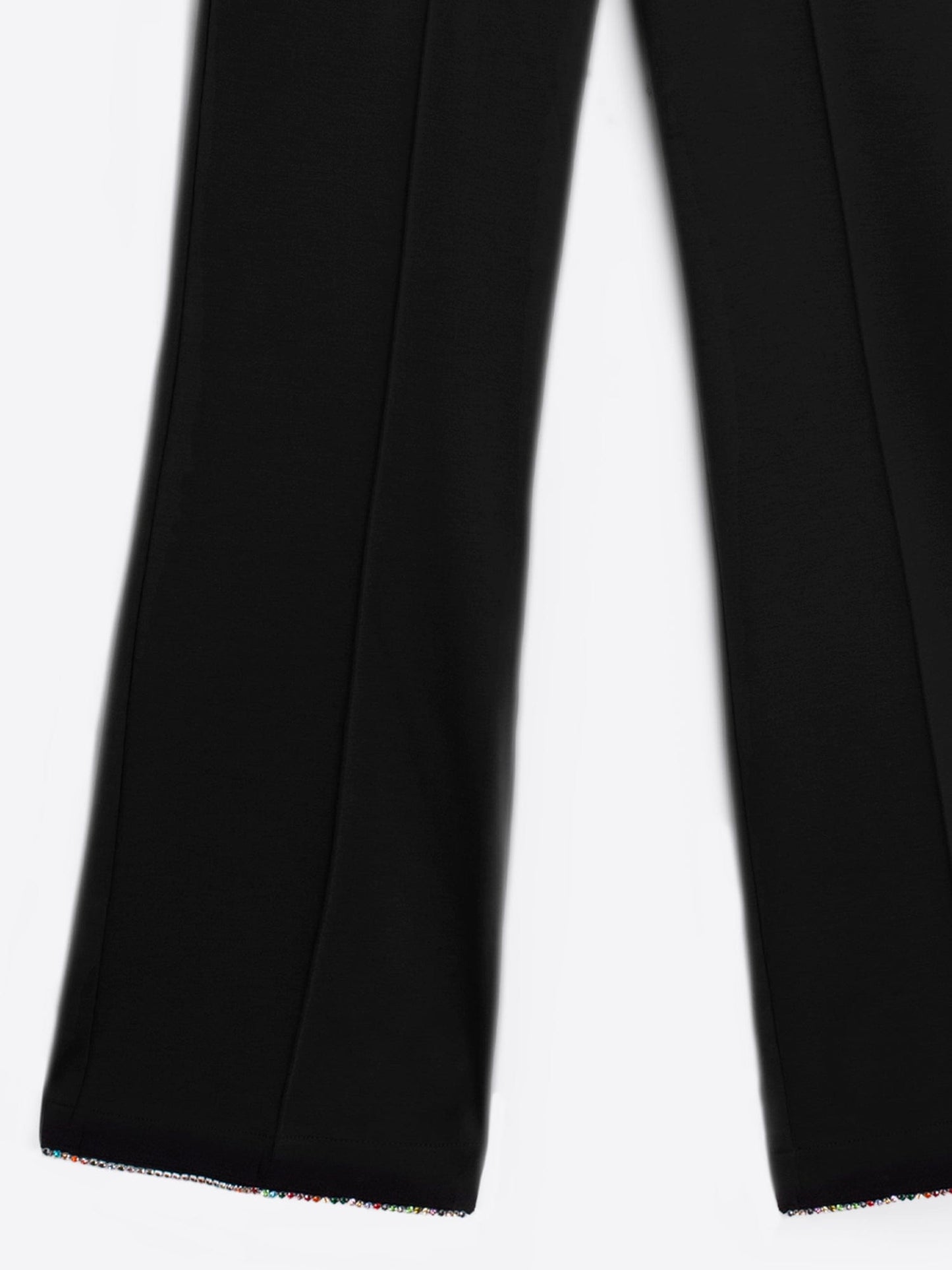 Vilagallo Trousers Diamonte Trimmed Trousers