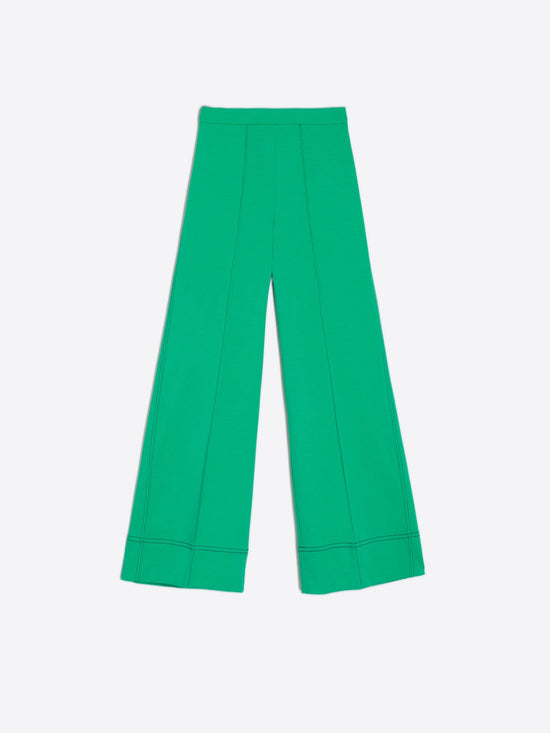 Vilagallo Trousers Green Cropped trousers